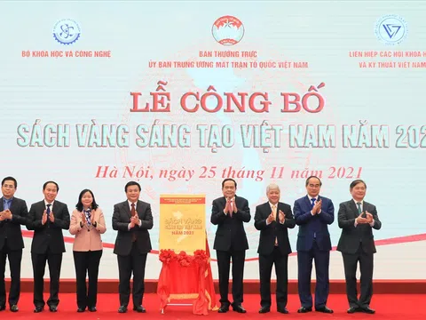 Vinh danh các công trình tiêu biểu trong Sách vàng Sáng tạo Việt Nam năm 2021