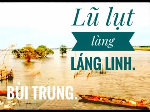 Lũ lụt làng Láng Linh
