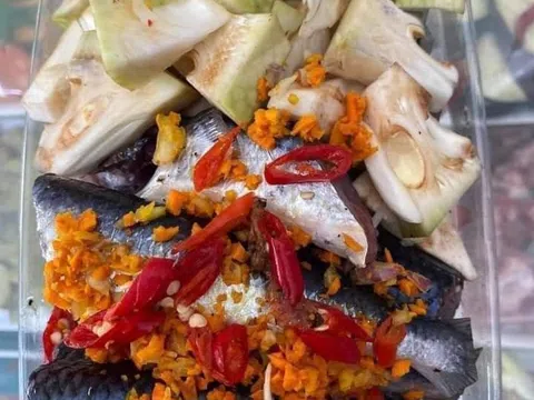 Cá chuồn kho mít non