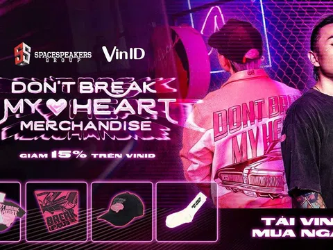 VinID hợp tác với Binz, độc quyền phân phối bộ sưu tập thời trang "Don’t Break My Heart"