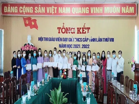 Kiên Giang: 386 giáo viên đạt danh hiệu giáo viên dạy giỏi THCS cấp tỉnh