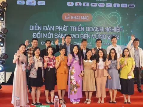 Diễn đàn Phát triển doanh nghiệp đổi mới sáng tạo bền vững năm 2022