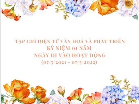 Tạp chí điện tử Văn hoá và Phát triển góp phần bảo vệ và phát huy văn hoá dân tộc