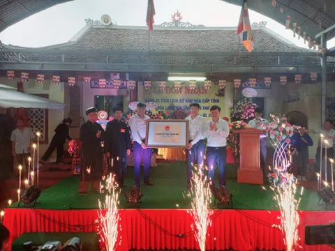 Vĩnh Phúc: Chùa Long Hội được công nhận di tích lịch sử văn hóa cấp tỉnh