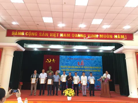 UBND xã Hoàng Diệu, huyện chương Mỹ (Hà Nội) ra mắt trang thông tin điện tử