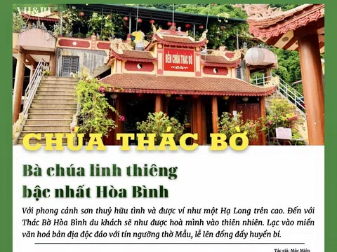 Chúa Thác Bờ – Bà chúa linh thiêng bậc nhất Hòa Bình