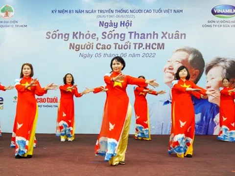 Ngày hội “Sống khỏe, sống thanh xuân” người cao tuổi  Tp.Hồ Chí Minh