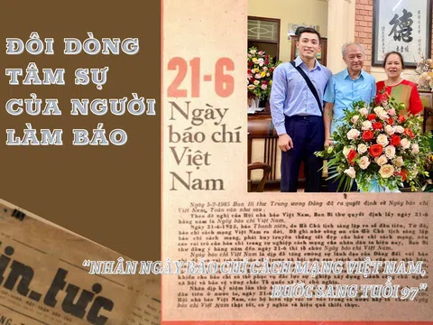 Đôi dòng tâm sự của người làm báo – Nhân ngày Báo chí cách mạng Việt Nam, bước sang tuổi 97