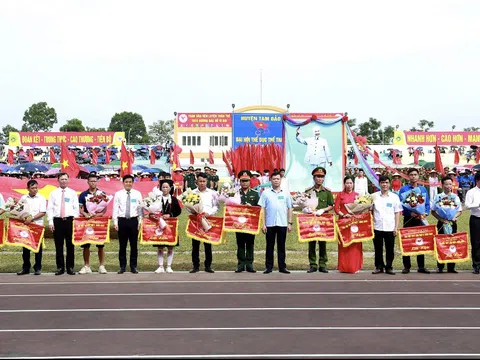 Vĩnh Phúc: Khai mạc Đại hội Thể dục-thể thao huyện Tam Đảo lần thứ V
