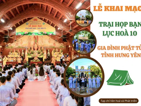 Lễ khai mạc trại họp bạn Lục Hoà 10 GĐPT tỉnh Hưng Yên