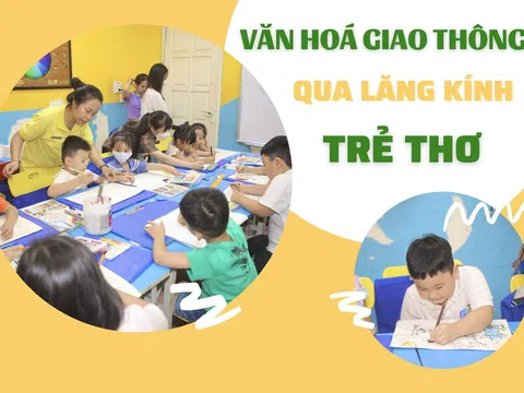 Văn hoá giao thông qua lăng kính trẻ thơ