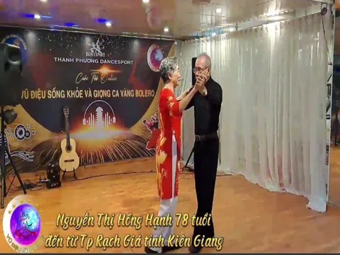 Kiên Giang: Lan toả niềm đam mê yêu thích nghệ thuật khiêu vũ và giọng ca vàng Bolero