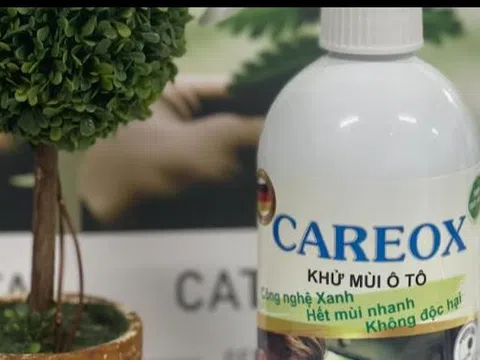 Careox (Ag+): Loại bỏ tận gốc mùi hôi cho ô tô