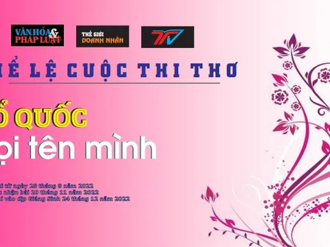 Phát động Cuộc thi thơ “Tổ quốc gọi tên mình” lần thứ Nhất năm 2022