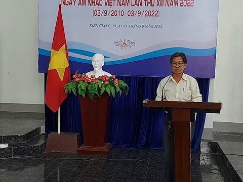 Kiên Giang: Họp mặt Kỷ niệm Ngày âm nhạc Việt Nam