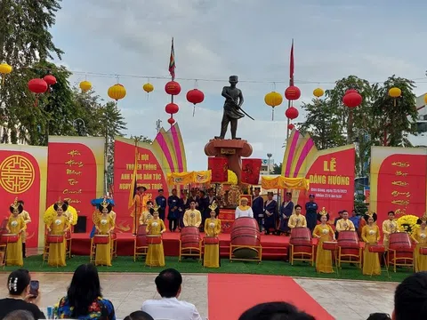 Kiên Giang: Dâng hương tưởng niệm 154 năm Anh hùng dân tộc Nguyễn Trung Trực hy sinh (1868-2022)