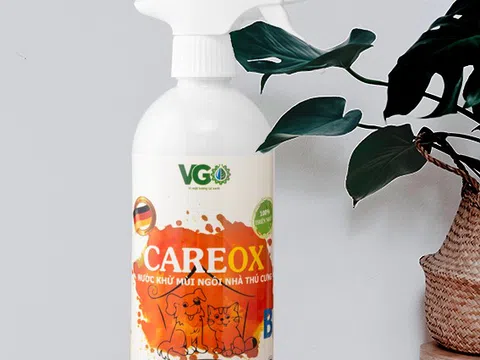 Khử mùi hôi chó mèo đơn giản bằng Careox (500ml)