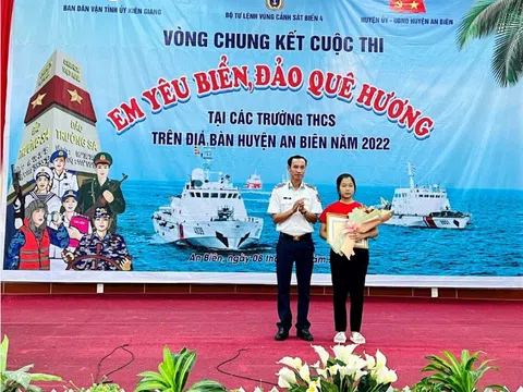 Kiên Giang: Trao giải cuộc thi “Em yêu biển, đảo quê hương”