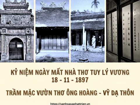 Kỷ niệm ngày mất nhà thơ Tuy Lý Vương 18 -11- 1897, trầm mặc vườn thơ ông hoàng – Vỹ Dạ thôn