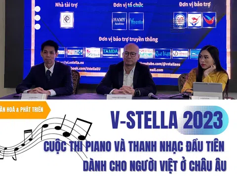 V-Stella 2023 - Cuộc thi piano và thanh nhạc đầu tiên dành cho người Việt ở châu Âu