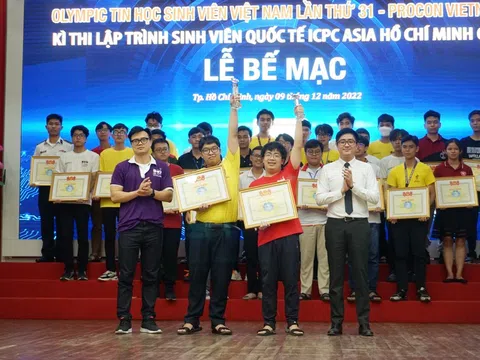 OLP'22 - Procon - ICPC Asia Hochiminh city 2022 kết thúc thành công rực rỡ