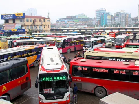 Hàng nghìn xe dự kiến tăng cường cho bến xe ở Hà Nội vào dịp tết