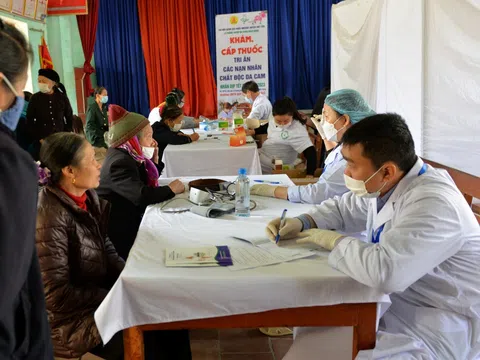 Bắc Giang: Chăm sóc sức khỏe các nạn nhân chất độc da cam/dioxin