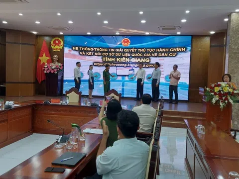 Kiên Giang: Vận hành Hệ thống thông tin giải quyết thủ tục hành chính