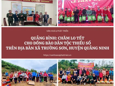 Quảng Bình: Chăm lo tết cho đồng bào dân tộc thiểu số trên địa bàn xã Trường Sơn, huyện Quảng Ninh