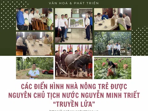 Các điển hình nhà nông trẻ được nguyên Chủ tịch nước Nguyễn Minh Triết “truyền lửa”