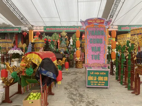 Hòa Bình: Lễ hội Đền Thượng Bồng Lai năm 2023 thu hút du khách