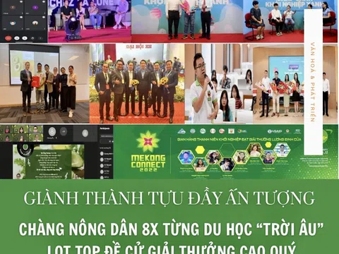 Chàng nông dân 8x từng du học “trời Âu” lọt top đề cử Giải thưởng Gương mặt trẻ Việt Nam tiêu biểu năm 2022