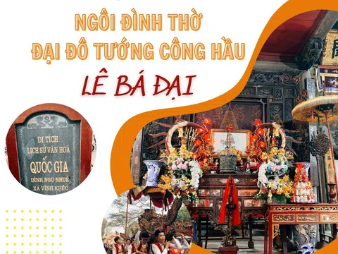 Hưng Yên: Khai hội Ngu Nhuế - Ngôi đình thờ Đại Đô tướng công hầu Lê Bá Đại