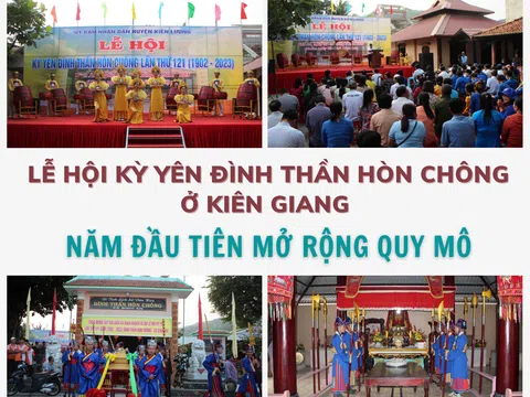 Lễ hội kỳ yên đình thần Hòn Chông ở Kiên Giang năm đầu tiên mở rộng quy mô