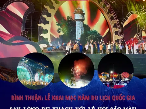 Bình Thuận: Lễ khai mạc Năm Du lịch quốc Gia – say lòng du khách với lễ hội sắc màu