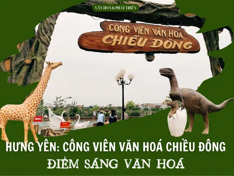 Hưng Yên: Công viên văn hoá Chiều Đông - Điểm sáng văn hoá