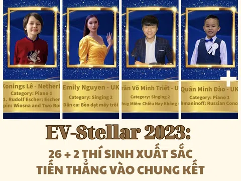 EV-Stellar 2023: 26 + 2 thí sinh xuất sắc tiến thẳng vào Chung kết