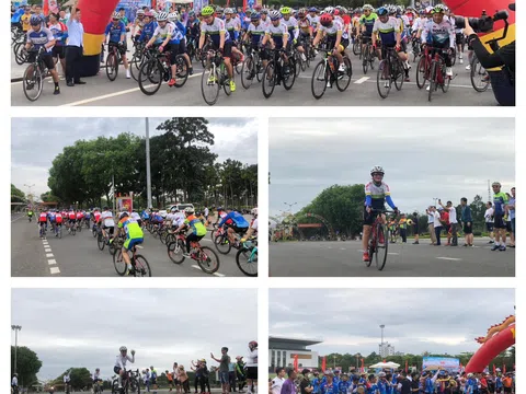Vĩnh Phúc: Giải đua xe đạp phong trào thành phố Vĩnh Yên mở rộng năm 2023