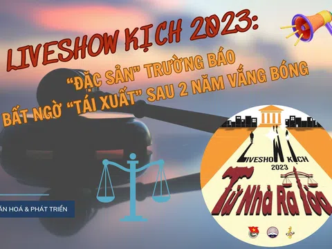 Liveshow Kịch 2023: “Đặc sản” trường Báo bất ngờ “tái xuất” sau 2 năm vắng bóng