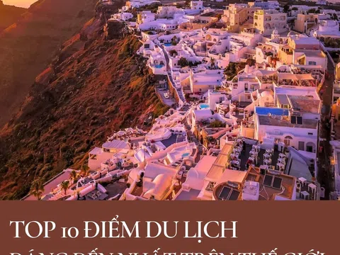 Top 10 điểm du lịch đáng đến nhất trên thế giới trong mùa hè 2023: 3. Santorini – Hy Lạp