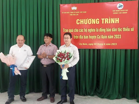 Tập đoàn Cienco 589 tổ chức thiện nguyện tại Đắc Lắc