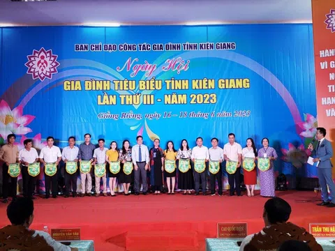 Kiên Giang: Ngày Hội Gia đình tiêu biểu lần thứ III năm 2023