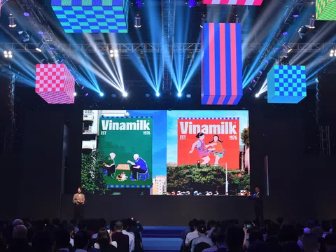 Nhận diện thương hiệu mới của Vinamilk “phủ xanh” mạng xã hội