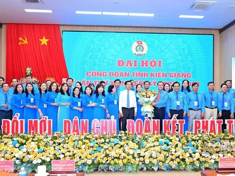 Kiên Giang: Hoạt động công đoàn nhiệm kỳ 2023 - 2028 theo hướng đổi mới, thiết thực, hiệu quả