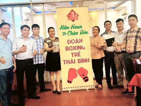 Ấm áp tình thân với các vận động viên Boxing trẻ Thái Bình tại TP Hồ Chí Minh
