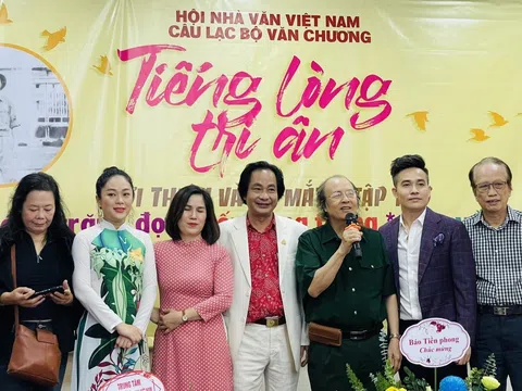 Những vần thơ tri ân của một người lính