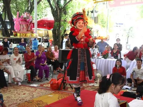 Thanh Hóa: Liên hoan thực hành Diễn xướng Nghi lễ Chầu Văn thị xã Bỉm Sơn mở rộng lần thứ V năm 2023