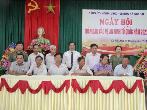 Quảng Trị: Gio Hải với “Ngày hội toàn dân bảo vệ an ninh Tổ Quốc”