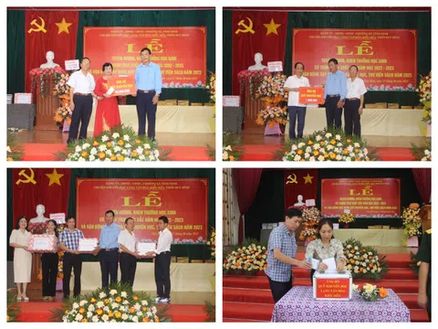 Vĩnh Phúc: Tuyên dương học sinh xuất sắc, vận động ủng hộ Quỹ Khuyến học làng Duy Bình, xã Vĩnh Ninh (Vĩnh Tường)