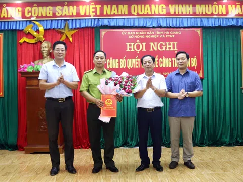 Hà Giang: Ông Đào Duy Tuấn được bổ nhiệm giữ chức Chi cục trưởng Chi cục Kiểm lâm